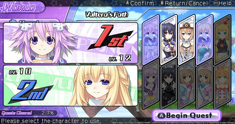 Hyperdimension Neptunia U: Action Unleashed screenshot 3