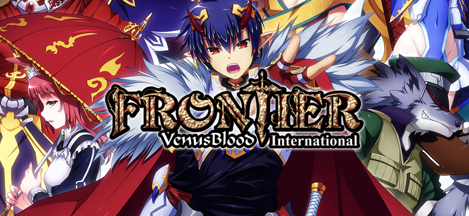 VenusBlood FRONTIER International banner