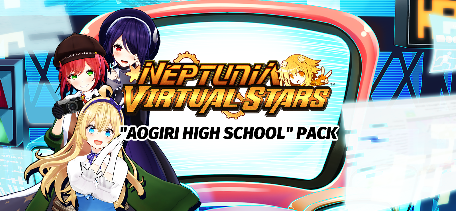 Neptunia Virtual Stars - Aogiri High School Pack