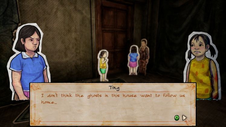 Paper Ghost Stories: Third Eye Open screenshot 2