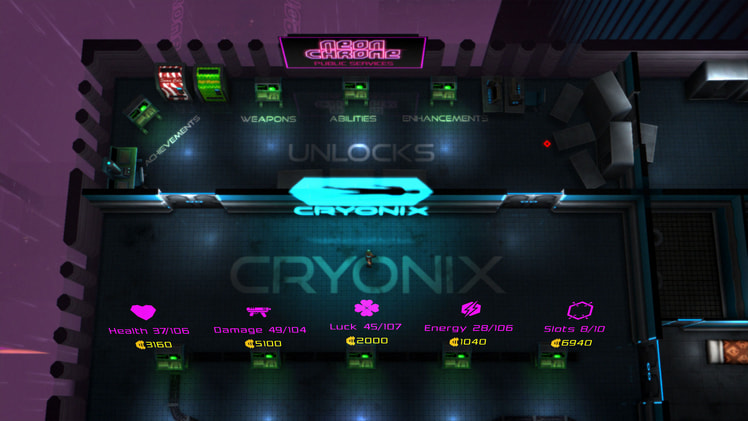 Neon Chrome screenshot 1