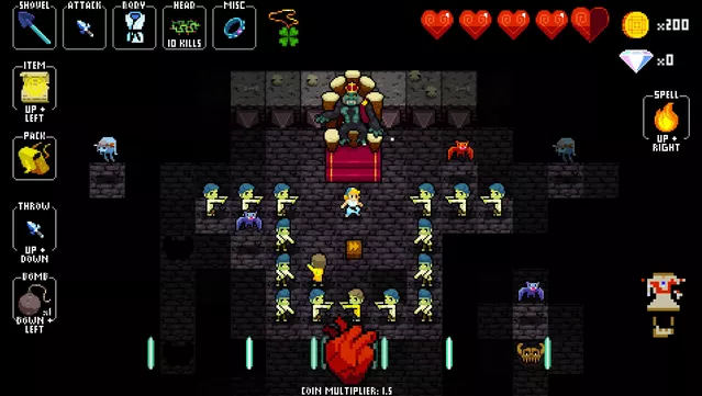#10. Crypt of the NecroDancer (GOG) 由: Brace Yourself Games