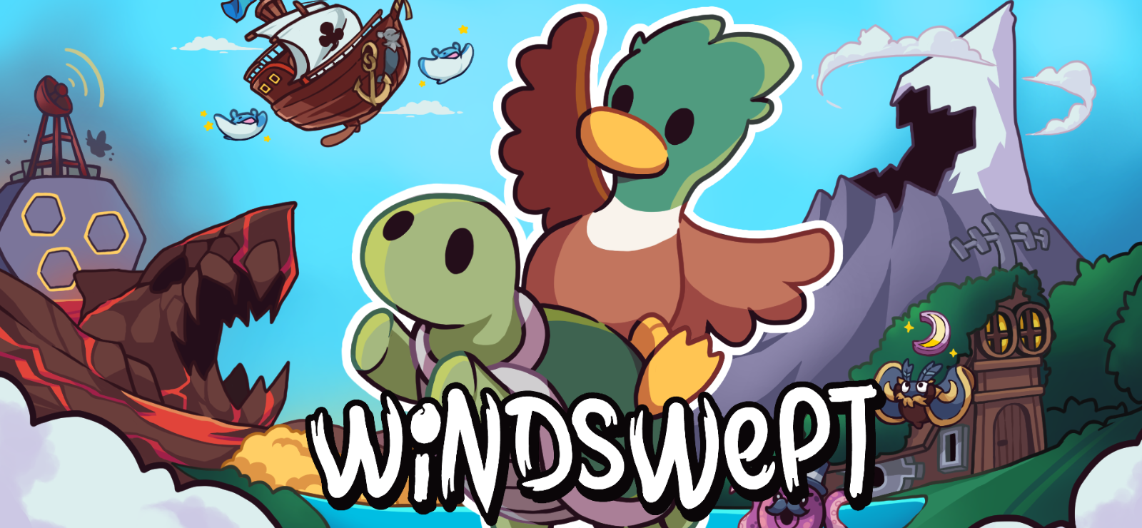 Windswept banner