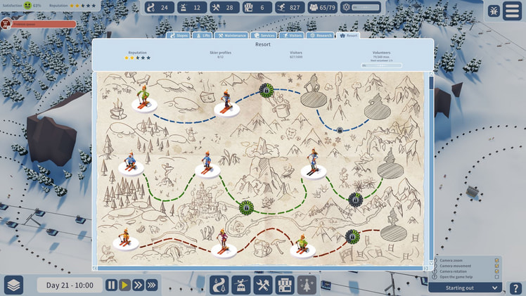 Snowtopia: Ski Resort Builder screenshot 2