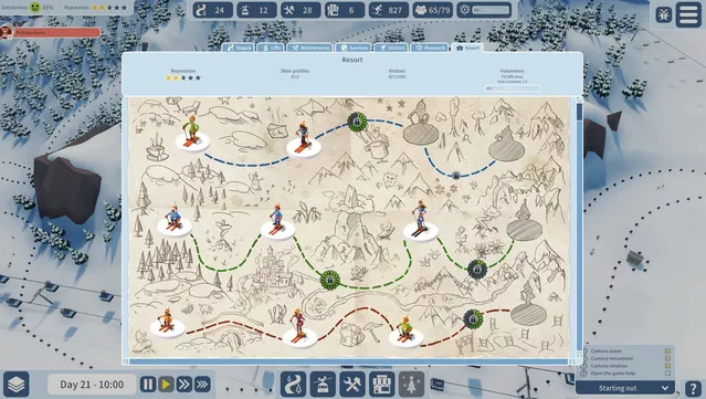 #7. Snowtopia: Ski Resort Builder (GOG) 由: Goblinz Publishing