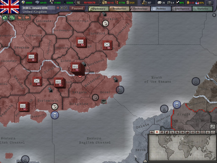 Hearts of Iron III screenshot 2