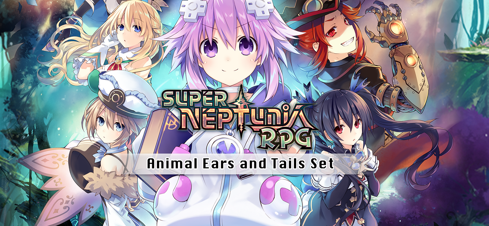 Super Neptunia RPG - Animal Ears And Tails Set