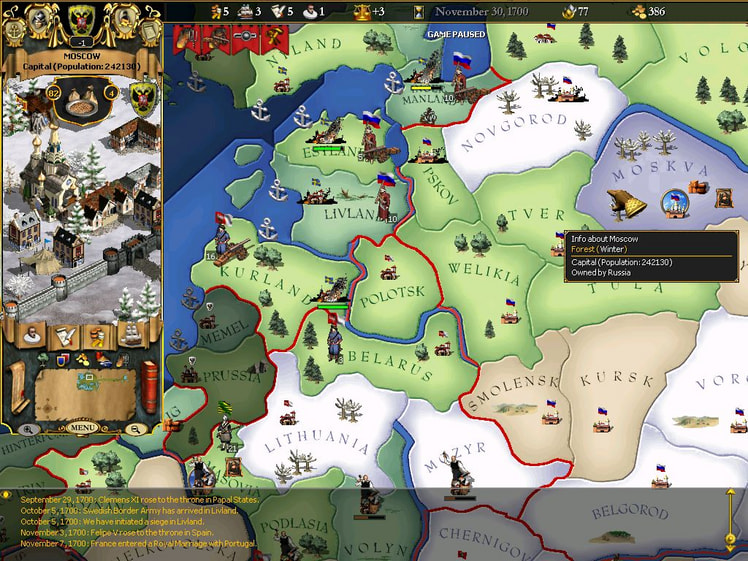 For The Glory: A Europa Universalis Game screenshot 3