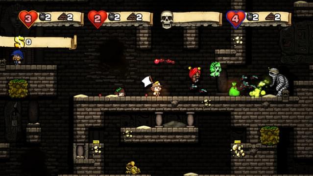 Spelunky free to play in your browser