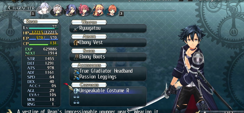 The Legend of Heroes: Trails of Cold Steel II - Unspeakable Costumes — image 2