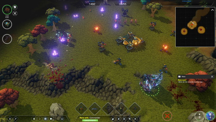 Grimstar: Crystals are the New Oil! Nintendo Switch gameplay screenshot 1 of 7