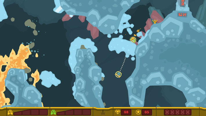 PixelJunk Shooter screenshot 1