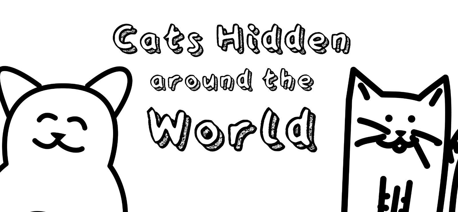 Cats Hidden Around the World