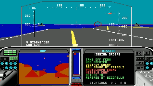 #10. F-19 Stealth Fighter (GOG) Podle: Atari