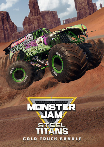 Monster Jam Gold Truck Bundle