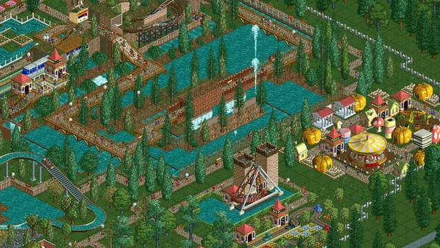 roller coaster tycoon 2 download scenery