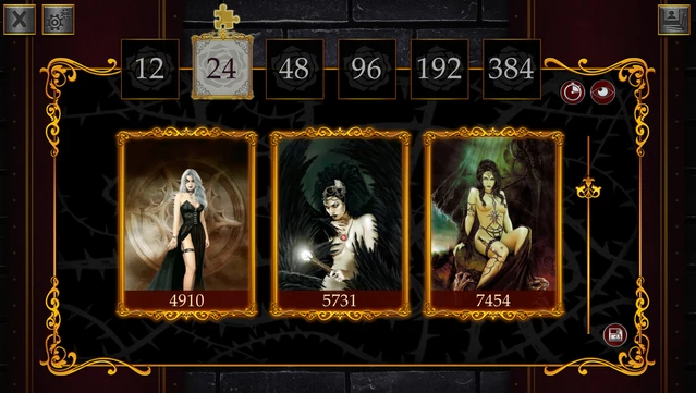 #9. Dark Fantasy: Epic Jigsaw Puzzle (GOG) 由: MediBang Games