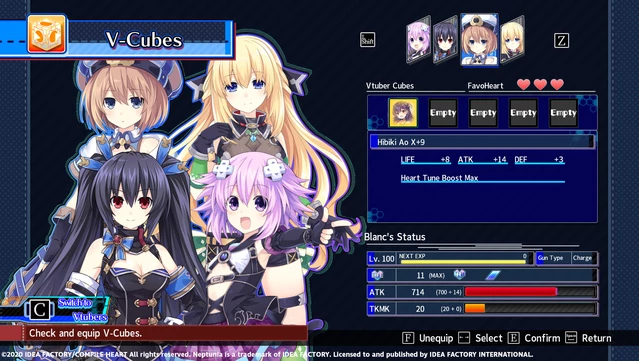 #4. Neptunia Virtual Stars - Hibiki Ao Pack (GOG) 由: Idea Factory International