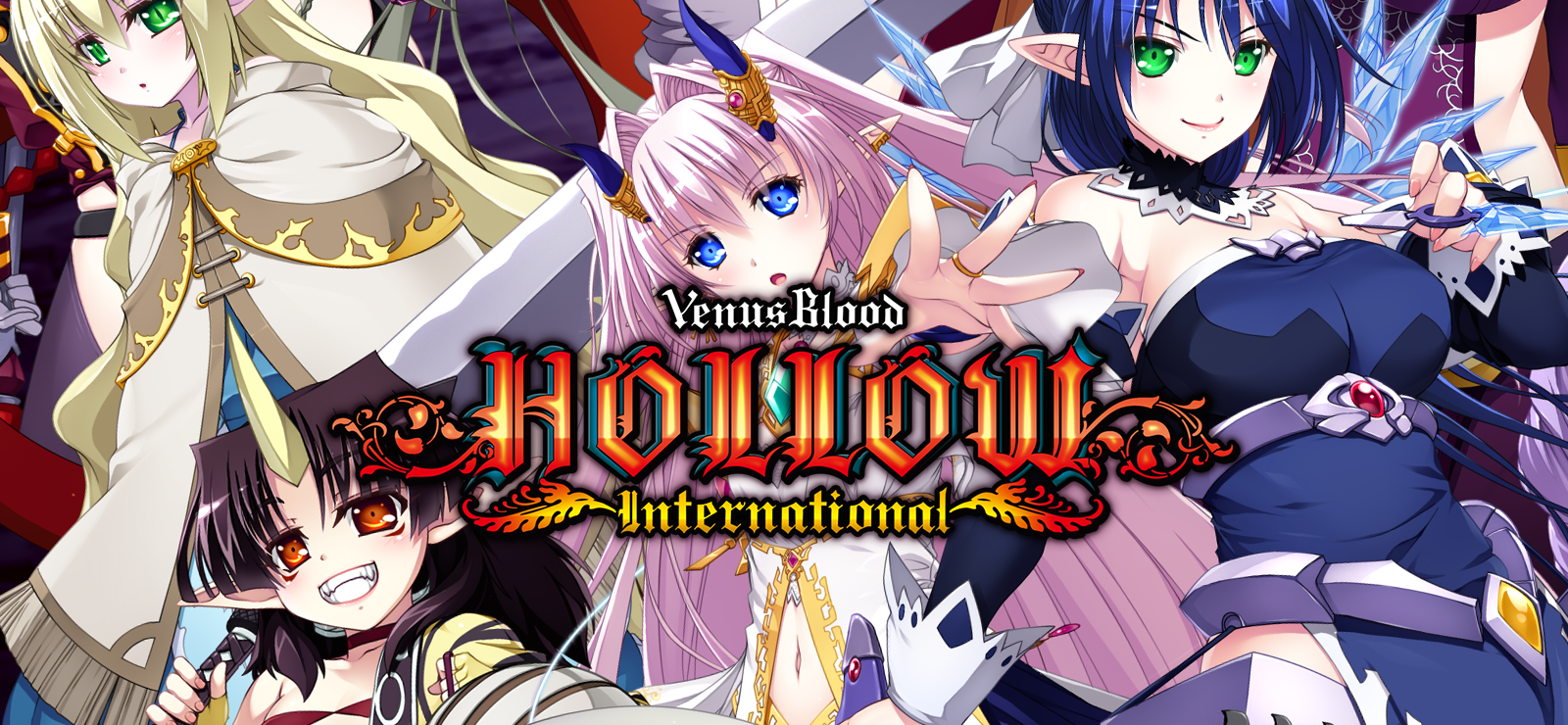 VenusBlood HOLLOW International banner
