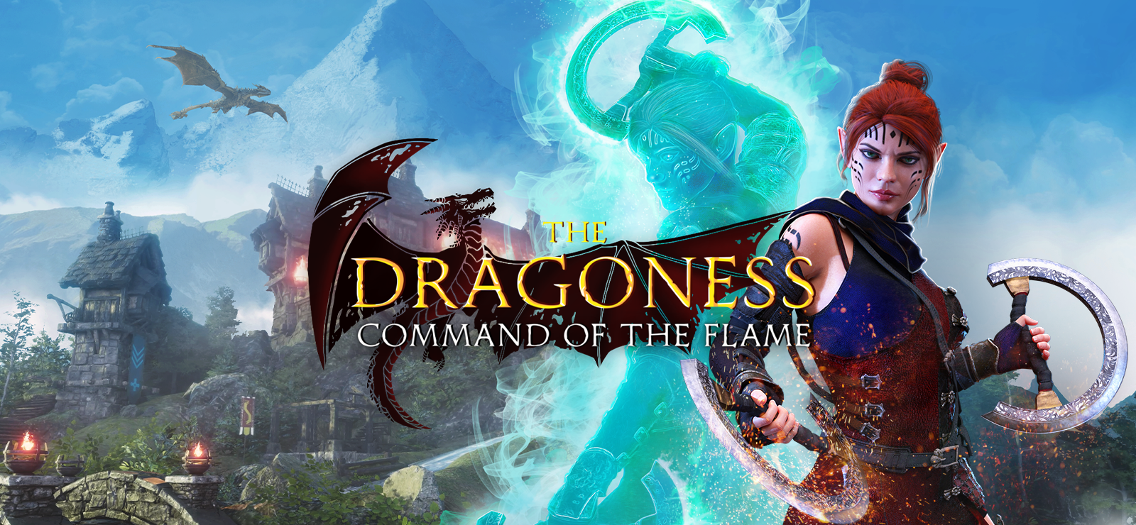 The Dragoness: Command of the Flame banner