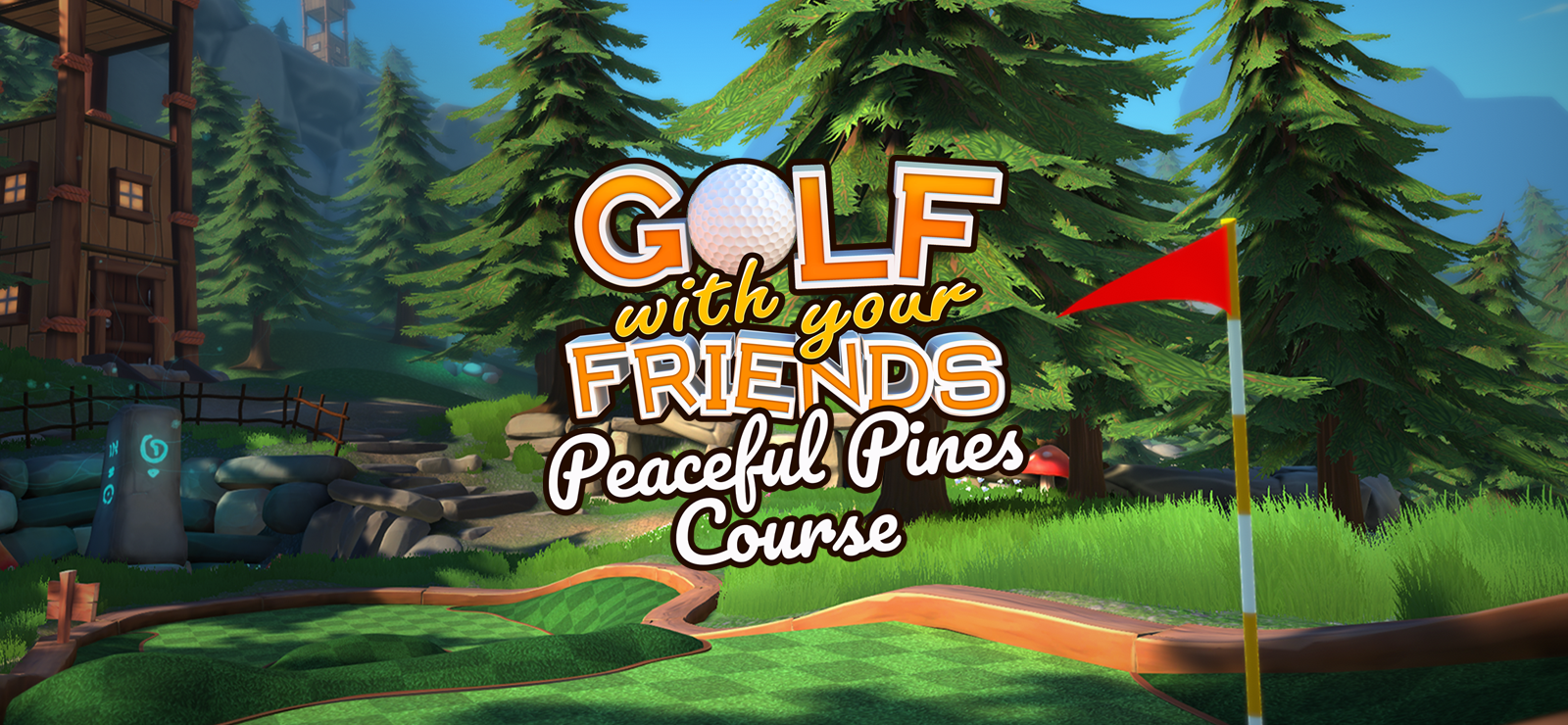 Golf With Your Friends - Peaceful Pines Course