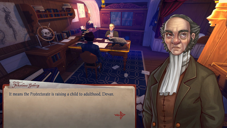 Herald: The Interactive Period Drama – Complete Edition Nintendo Switch gameplay screenshot 2 of 17