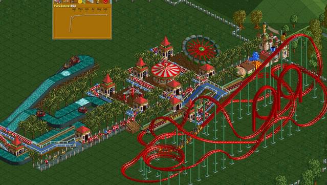 how do i know how intense to make rides in rollercoaster tycoon deluxe