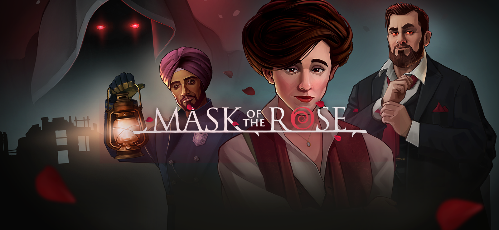 Mask of the Rose banner