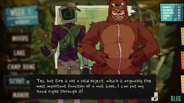 #6. Monster Prom 2: Monster Camp (GOG) Podle: Beautiful Glitch