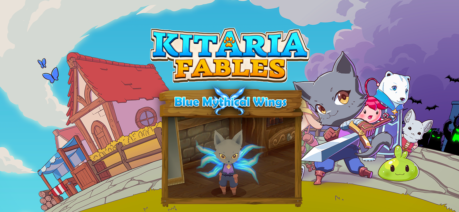 Kitaria Fables - Blue Mythical Wings