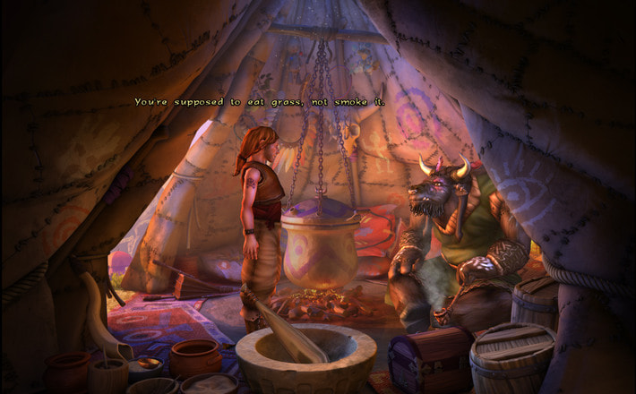 The Book of Unwritten Tales screenshot 4