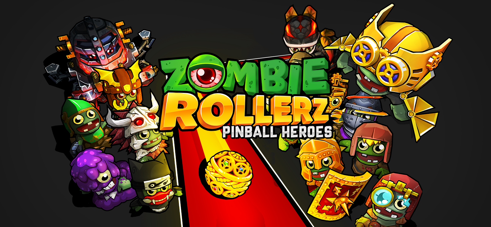 Zombie Rollerz: Pinball Heroes banner
