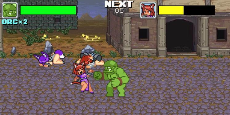 Monster Girl Conquest Records Battle Orc screenshot 2