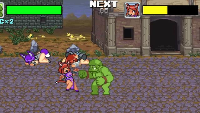 Monster Girl Conquest Records Battle Orc
