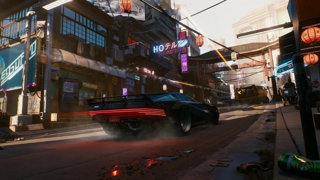 Cyberpunk 2077 on