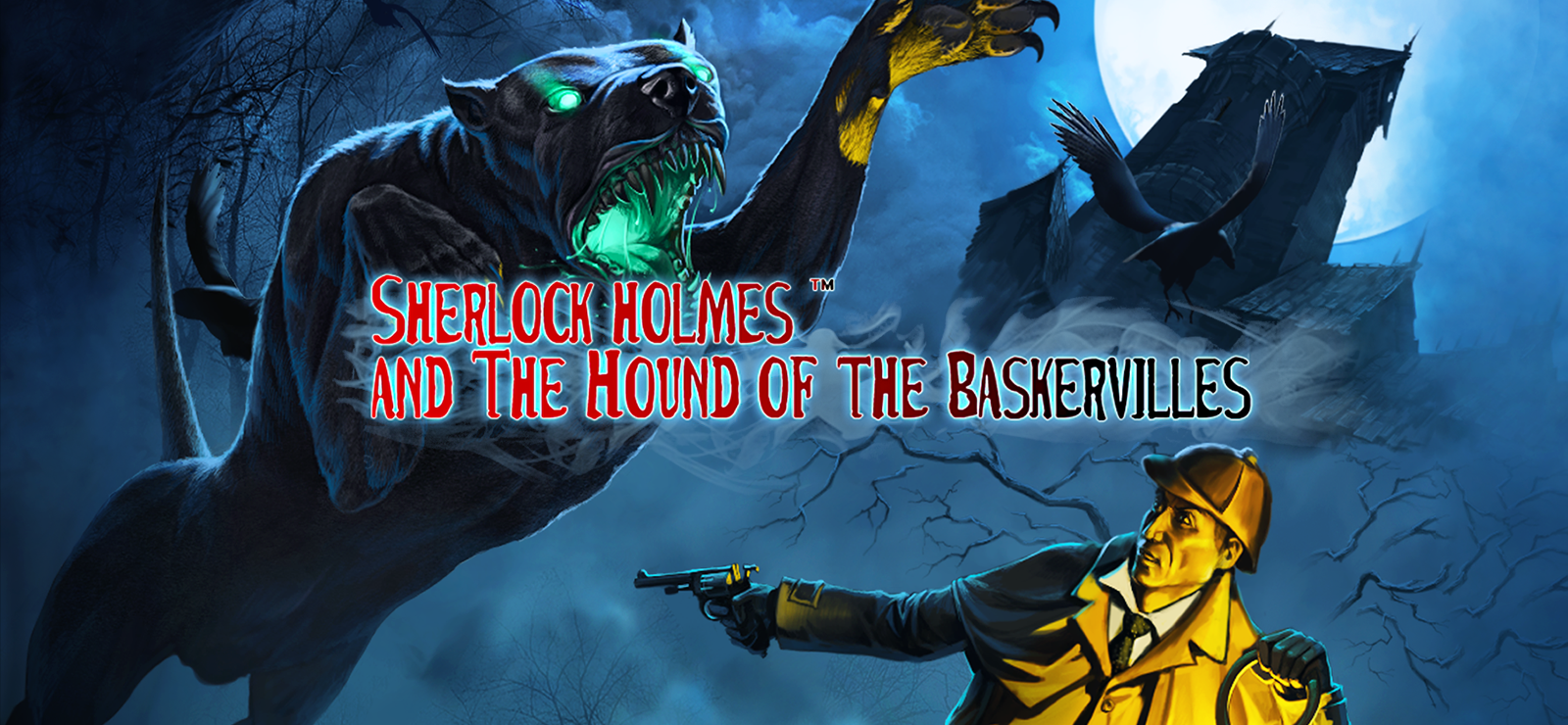 Sherlock Holmes and The Hound of The Baskervilles banner