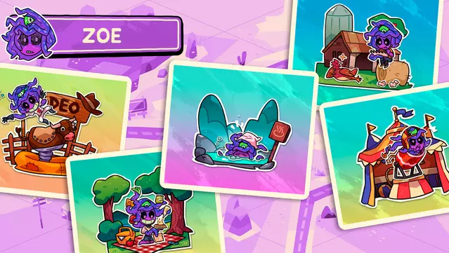 #5. Monster Roadtrip - Playable Character - Zoe (GOG) 게시자: Beautiful Glitch