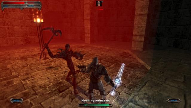 Crossed Swords (video game, hack and slash, high fantasy, dark