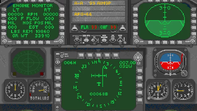 #10. Falcon Gold (GOG) 由: MicroProse Software