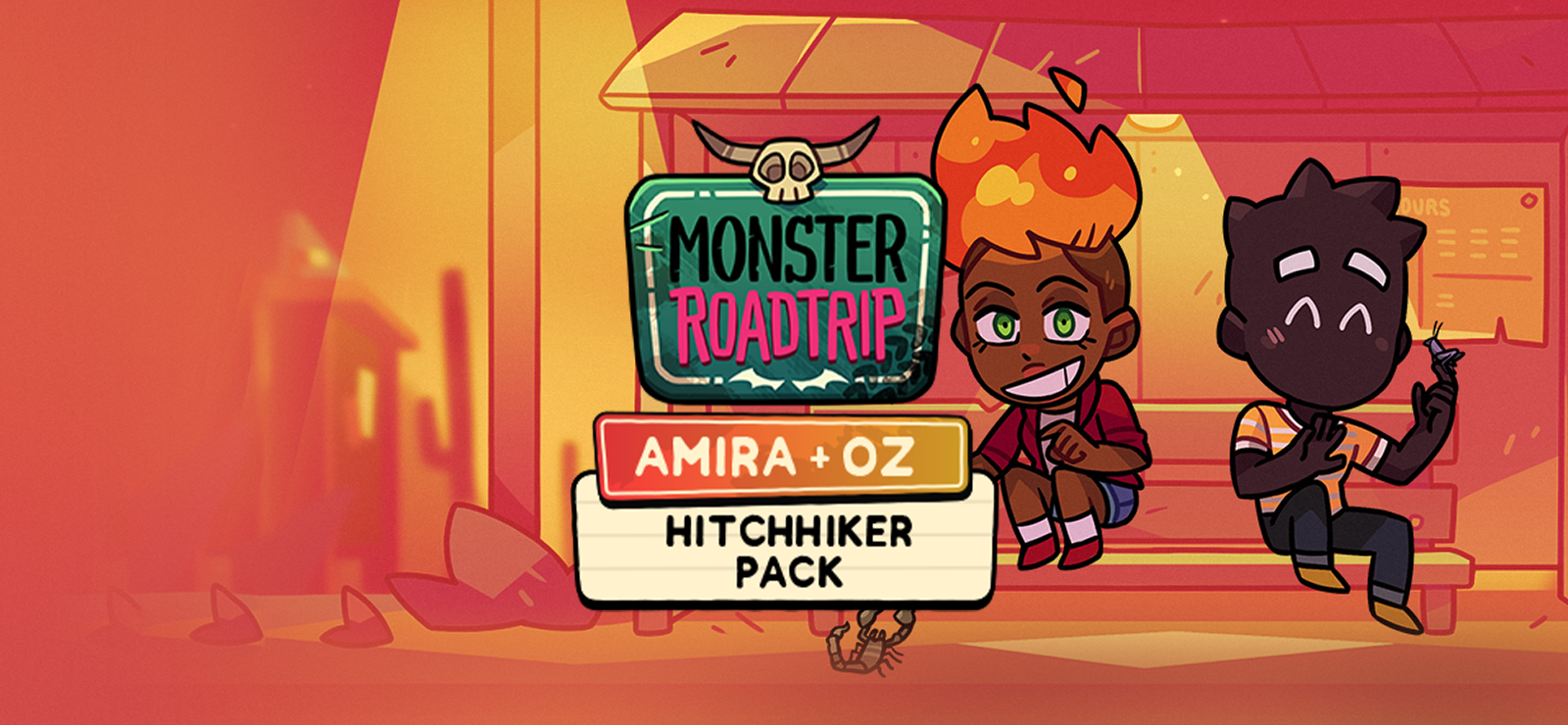Monster Roadtrip - Hitchhiker Pack - Amira & Oz