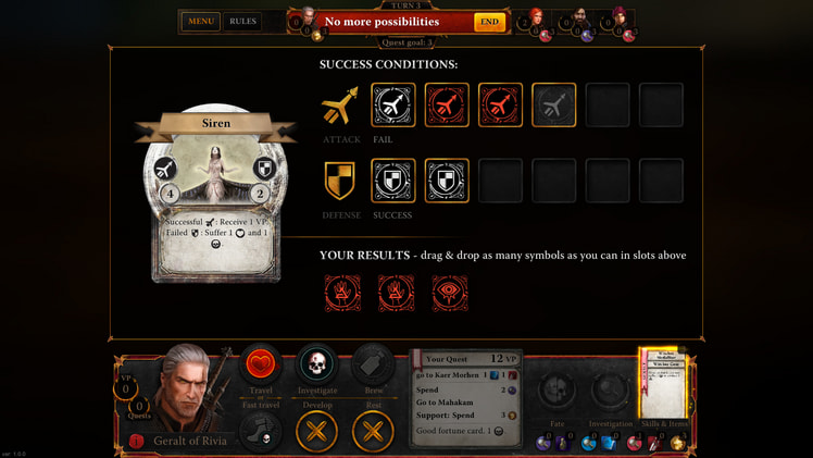 The Witcher Adventure Game screenshot 2