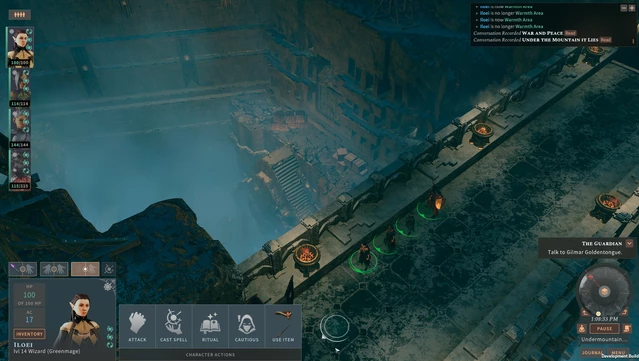 #9. Solasta: Crown of the Magister - Palace of Ice (GOG) Göre: Tactical Adventures