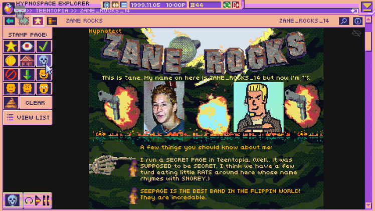Hypnospace Outlaw PlayStation gameplay screenshot 1 of 12