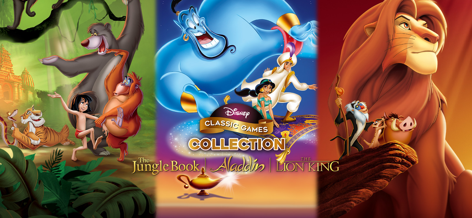 Disney Classic Action Collection of 3 PC Computer Video Games; CD ROM