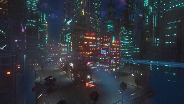 Cloudpunk: New Voxel Indie Game  Cyberpunk city, Sci fi wallpaper, Sci fi  city