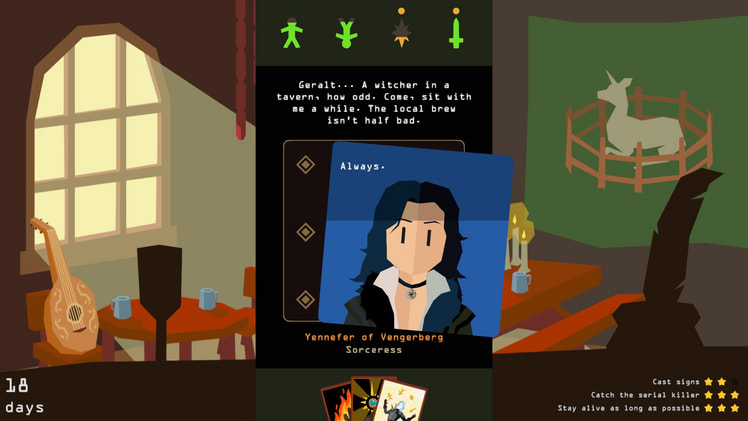 Reigns: The Witcher screenshot 1