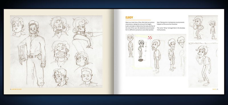 Elroy and the Aliens Artbook - image 3