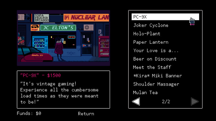 VA-11 Hall-A: Cyberpunk Bartender Action screenshot 2