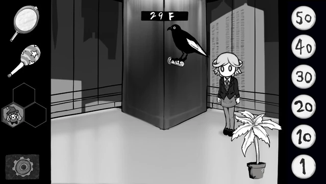 #8. No Ghost in Sky Elevator (GOG) 来自: MediBang Games