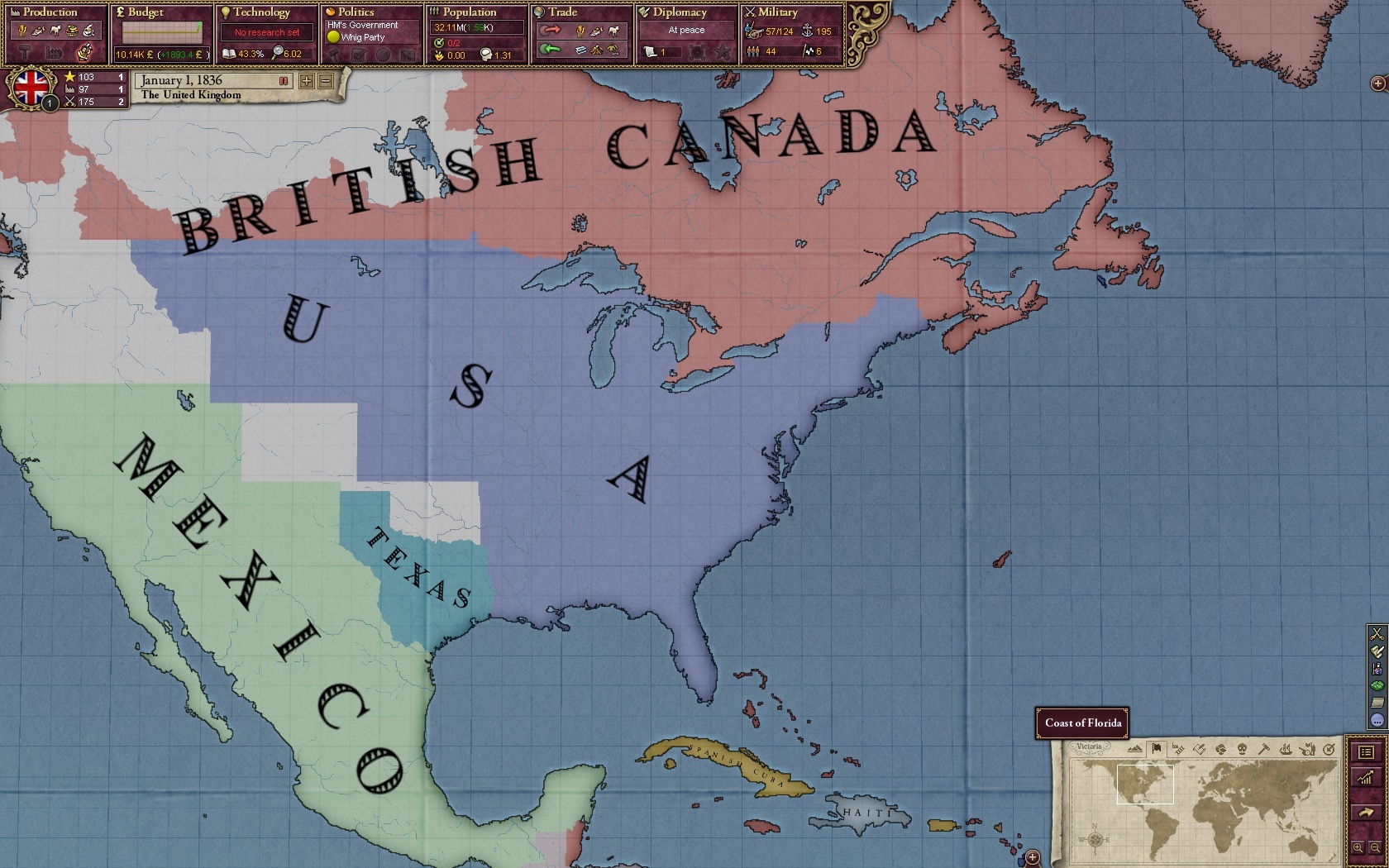 Victoria II: Civil War Edition — official screenshot 3